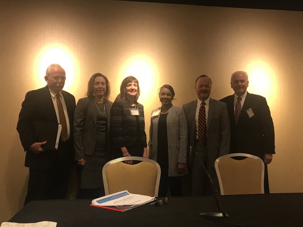 The CFO Panel just wrapped up. An exceptional panel and great conversation. #PhilaHFMASpringInstitute