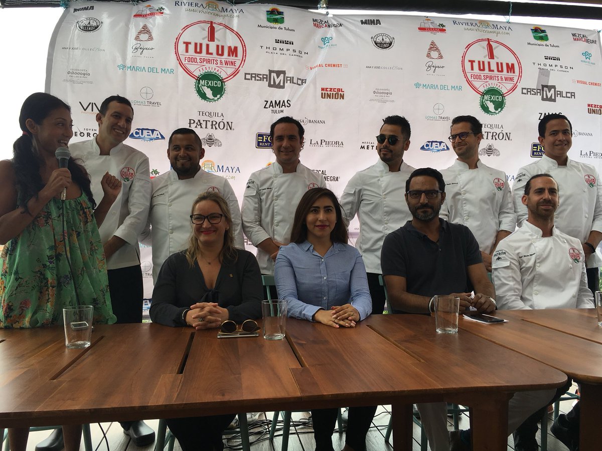 playaenmano's tweet photo. Presentación de los chefs #TulumFSWF @TulumFSWF en #Tulum mes de Mayo https://t.co/7R9sBWD44K