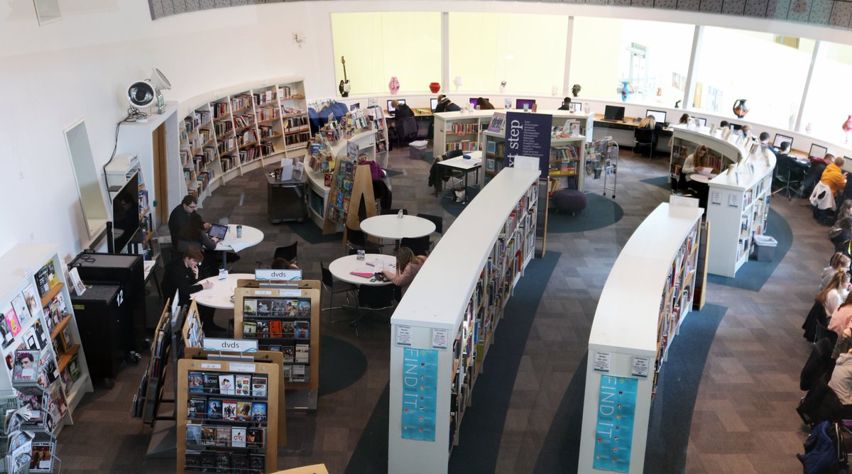 SuffolkOne's tweet photo. Our Learning Resource Centre isn’t just for books – make the most of magazines, DVDs, audio visual equipment and so much more! Apply today! https://t.co/I76XHgEOwO #LifeatOne #campus #TimetoFly https://t.co/ZfuRpyqLxk