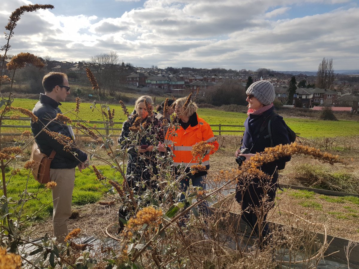 jonwild007's tweet photo. Great to meet up with @ThomasRainerDC, Teresa Moller, Mohan Rao and @SallyOHal along with @shefgreenestate. A real privilege to spend time with such illustrious people @PictorialMeadow @LandscapeSheff #landscapearchitecture https://t.co/OkzEXGK0Sx