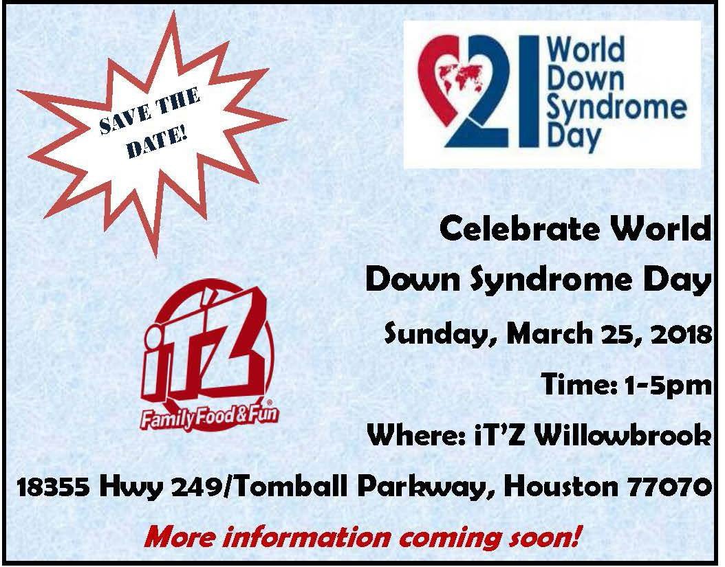 DSAHouston's tweet photo. We want everyone to come and celebrate #Wdsd2018 with us!! This Sunday join the celebration!! We’ll have lots of fun!! https://t.co/XBL87a0VEP https://t.co/QTrVcprdie