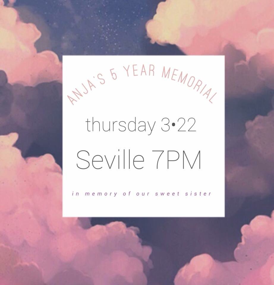 Put on your favorite tie dye outfit and come and see us tonight as we commemorate our sister Anja!💜❤️ We will be selling the last of our Memory Knots today in the Commons, all the money raised will go towards the Hera’s Hidden Heroes Scholarship!