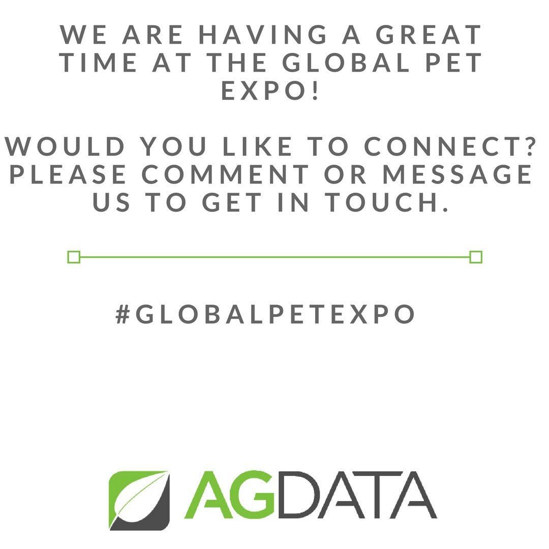 What a great day to be attending the <a href="/GlobalPetExpo/">Global Pet Expo</a>! Who else is here? Let's connect.