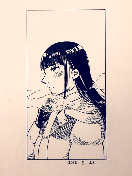 しらせさん……。。 