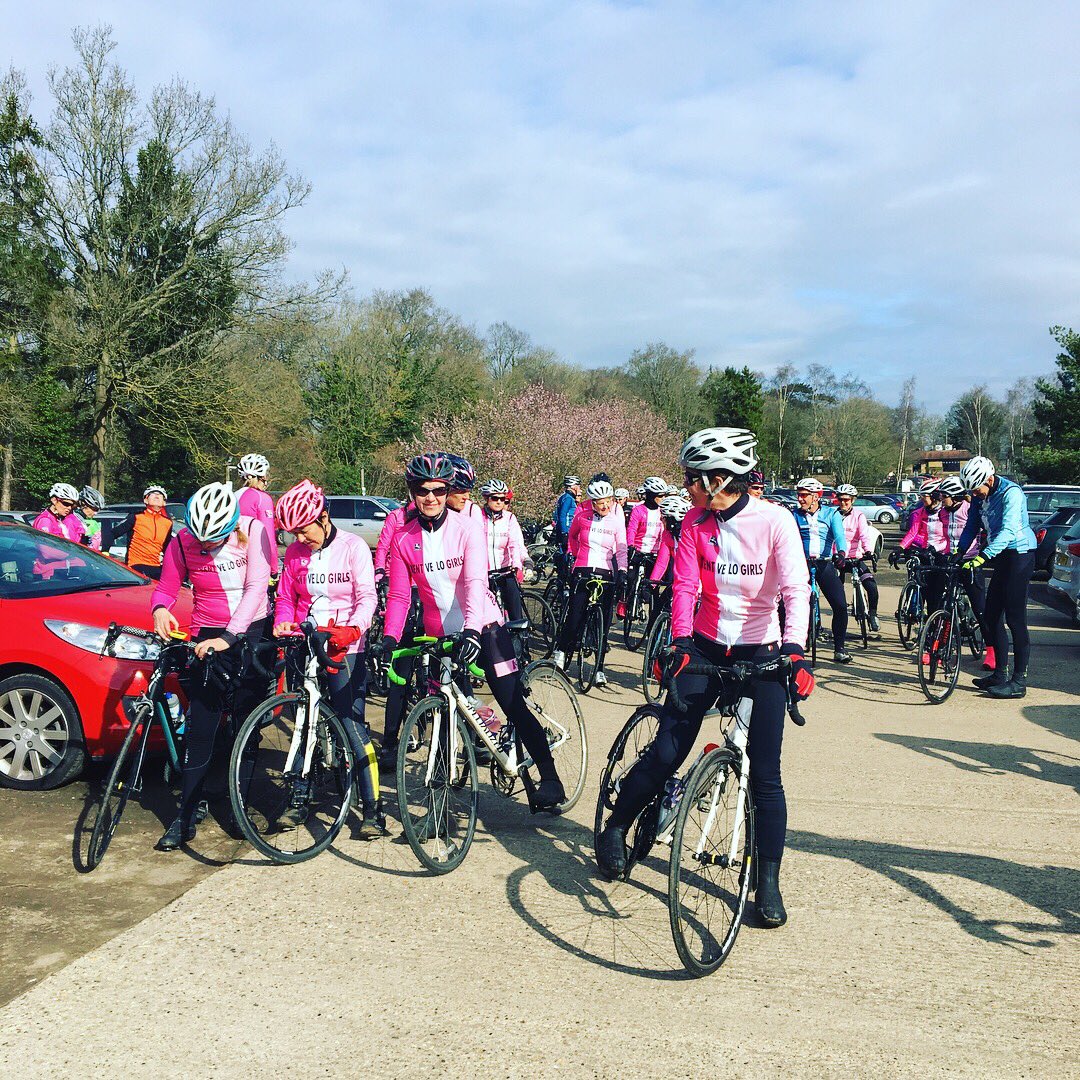 kentvelogirls's tweet photo. Eat Sleep KVG-ride Repeat! Day 6 of #Training #trainingcamp saw us all up on the #AshdownForest #endurance #cyclinglife #cycling #cycling https://t.co/vqAZDQ3Hn5