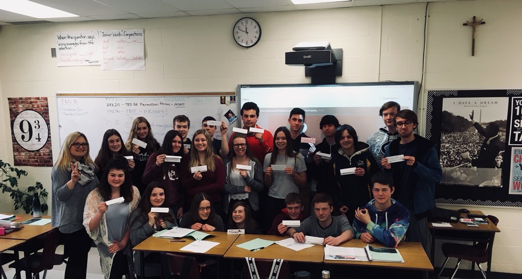 SHHSCrusaders's tweet photo. Retweeted Joc Auger (@JocAuger):
@BGCDSB @SHHSCrusaders @TED_ED We are loving our #TEDED experience! What are you passionate about?! #HRE20 https://t.co/XMYLpdt81k