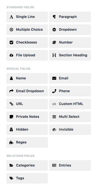 22 Form Fields and a fresh, Craft-friendly drag and drop UI. Coming soon in Sprout Forms for Craft 3. #craftcms