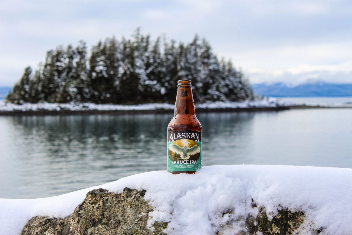 AlaskanBrewing's tweet photo. Feeling sprucey! #spruceipa #alaskanbeer https://t.co/zACUkZtLkK