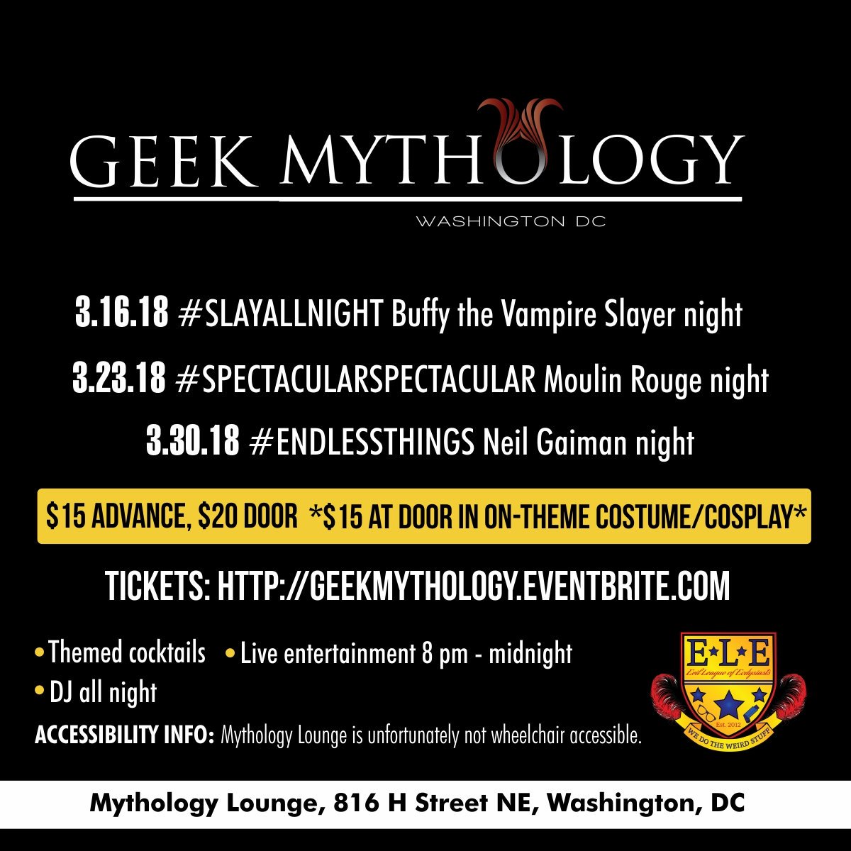 CSweetbottom's tweet photo. Tomorrow night @MythologyLore: Moulin Rouge night w/ burlesque from @mariabellamia01 &amp; me, tunes from DJ @dannycavalier! #geekmythology #spectacularspectacular 
https://t.co/prm2R81zxB https://t.co/U3qYeiERrk