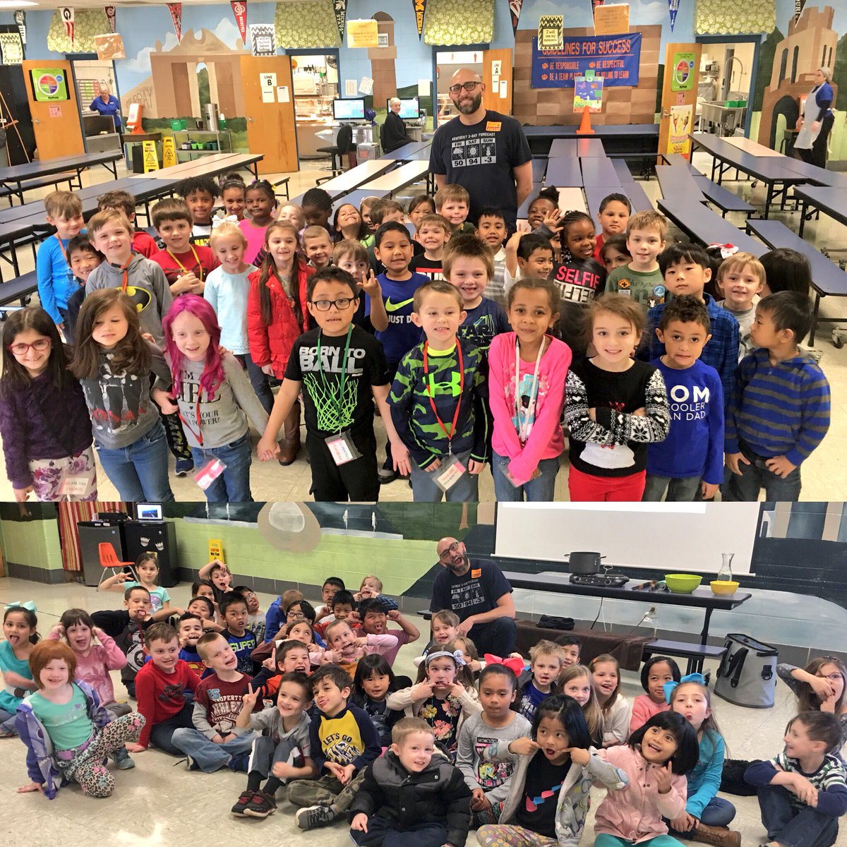 wxornotBG's tweet photo. A great morning talking weather with the brilliant kindergarteners @NatcherElem! Thanks for the invite! #weather #education https://t.co/PwNz6hDRnp