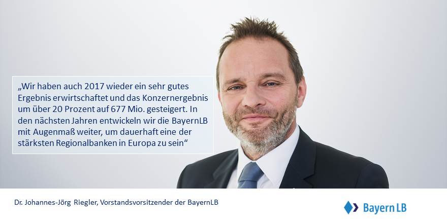#BayernLB #Geschäftsjahr 2017 - #Bilanz Pressekonferenz