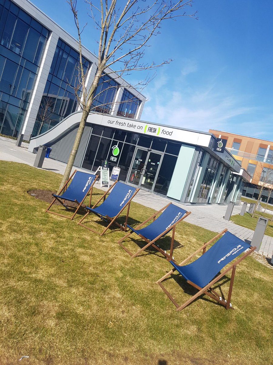 Spring is finally upon us <a href="/prime_four/">Prime Four</a>  we’ve finally hit double figure and the deckchairs are out ☀️  #relaxinthesun #lunchinthesun