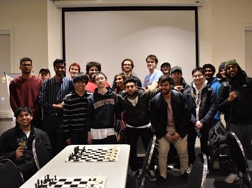 RUChessClub's tweet photo. We’re going to be at the #RyersonBazaar today from 12-4PM on Gould Street. 
Come by, play some chess and have a good time with other groups like @RECESS_ryeng
Funds raised at the event will go to @thePMCF 
See you there! https://t.co/nK3He6KQLm