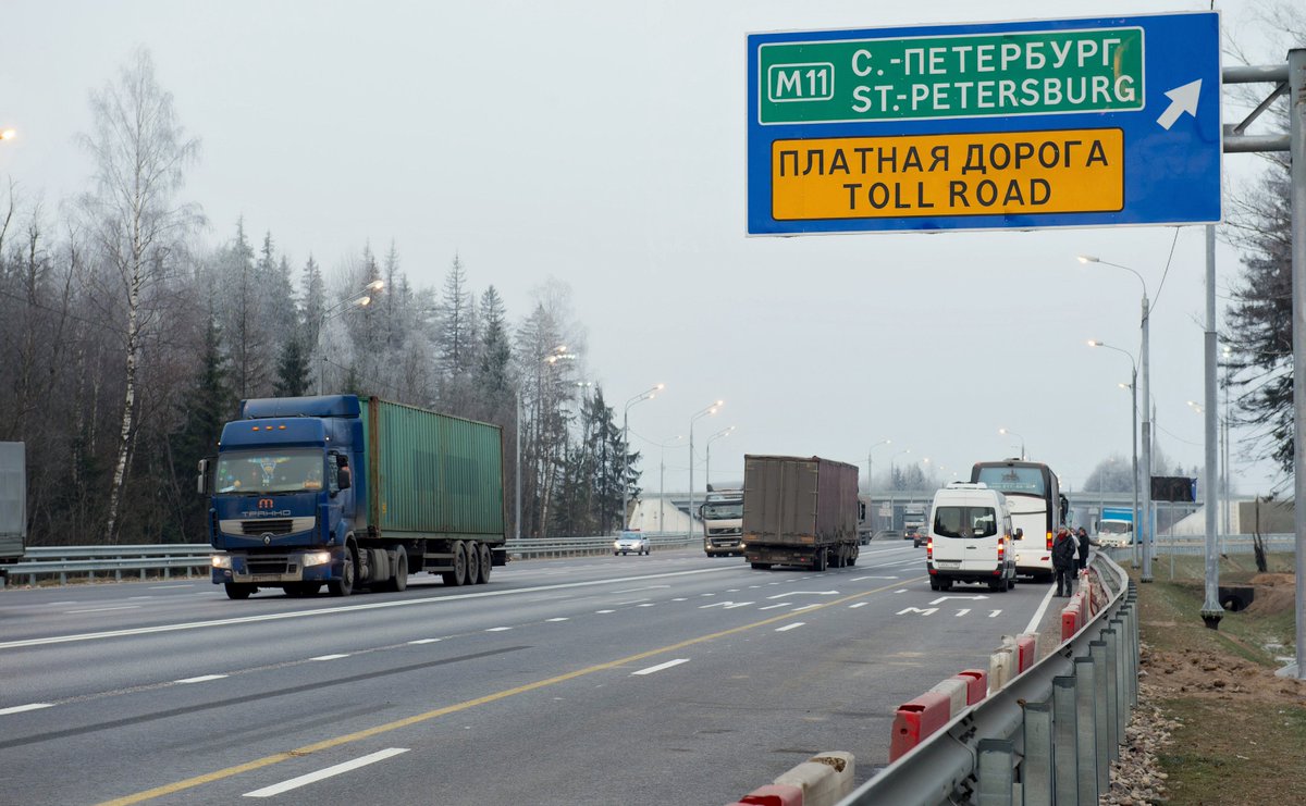 дорога в санкт петербург из москвы