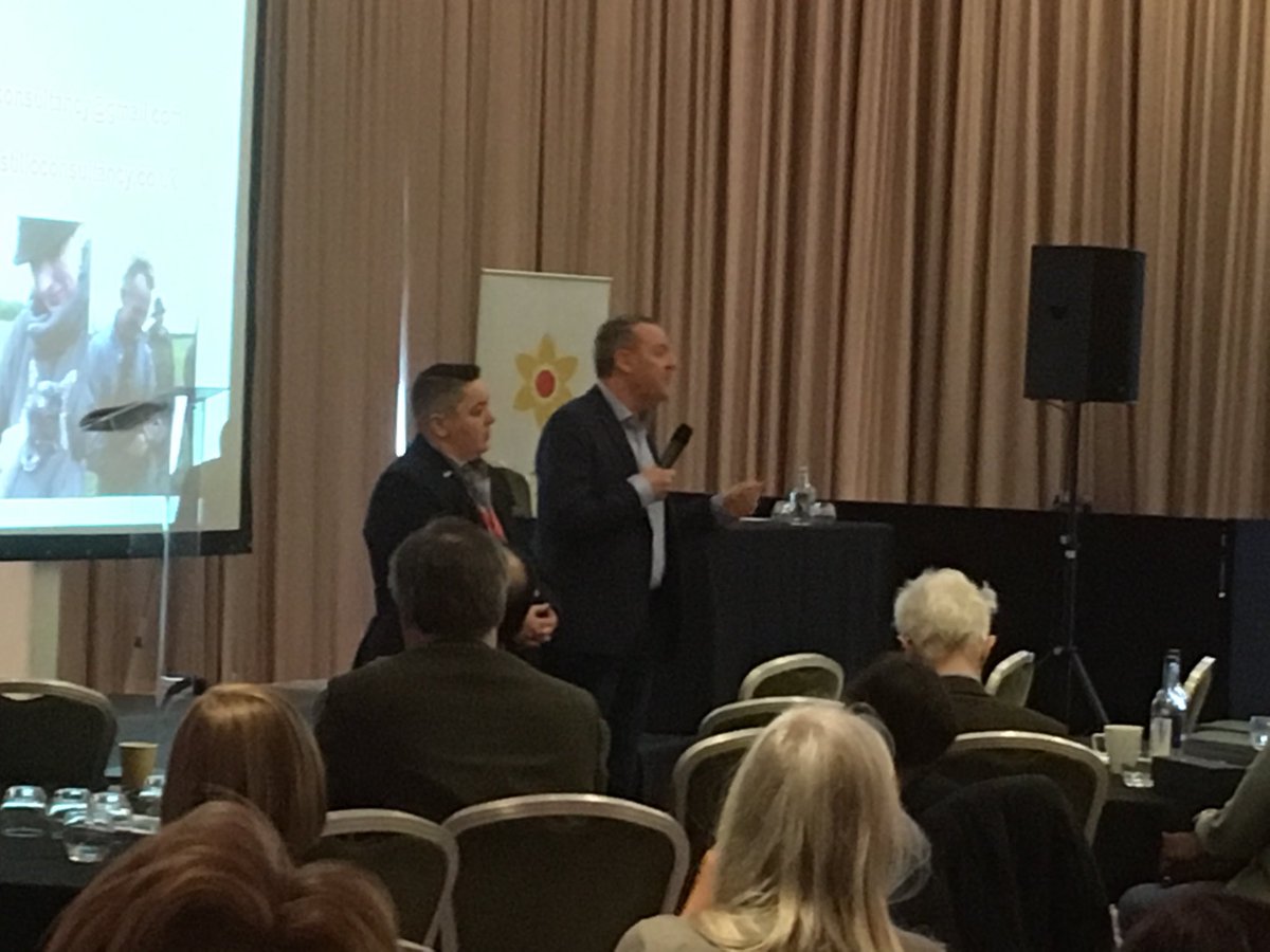 dynamicprince82's tweet photo. Sad goodbye to Tom &amp; Kath, inspirational and energising co-presidents. #BIGSPD18 https://t.co/gMq5aMXYLk