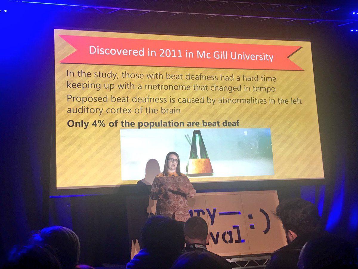 ArtofInnovating's tweet image. #BeatDeafness is actually a thing!  Thanks  @EmerMofficial 

#BinaryFest18