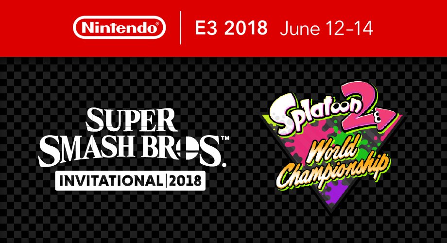 [Switch] E3 2018 : une compétition Super Smash Bros. et le championnat du monde de Splatoon 2 !
