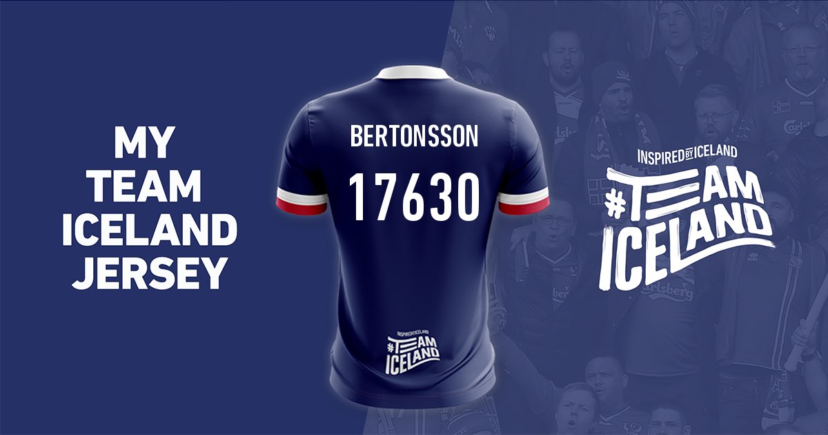 BertonJCharles's tweet photo. "Win or lose, there is always the excitement of being part of something big, even when you are small" said the President and First Lady of iceland 🇮🇸 

Proud of my jersey &amp; Icelandic surname! Can't wait next national team's game &amp; best fans clapping ever 👏🏻 👏🏻 #russia2018 https://t.co/x2elORiwgZ