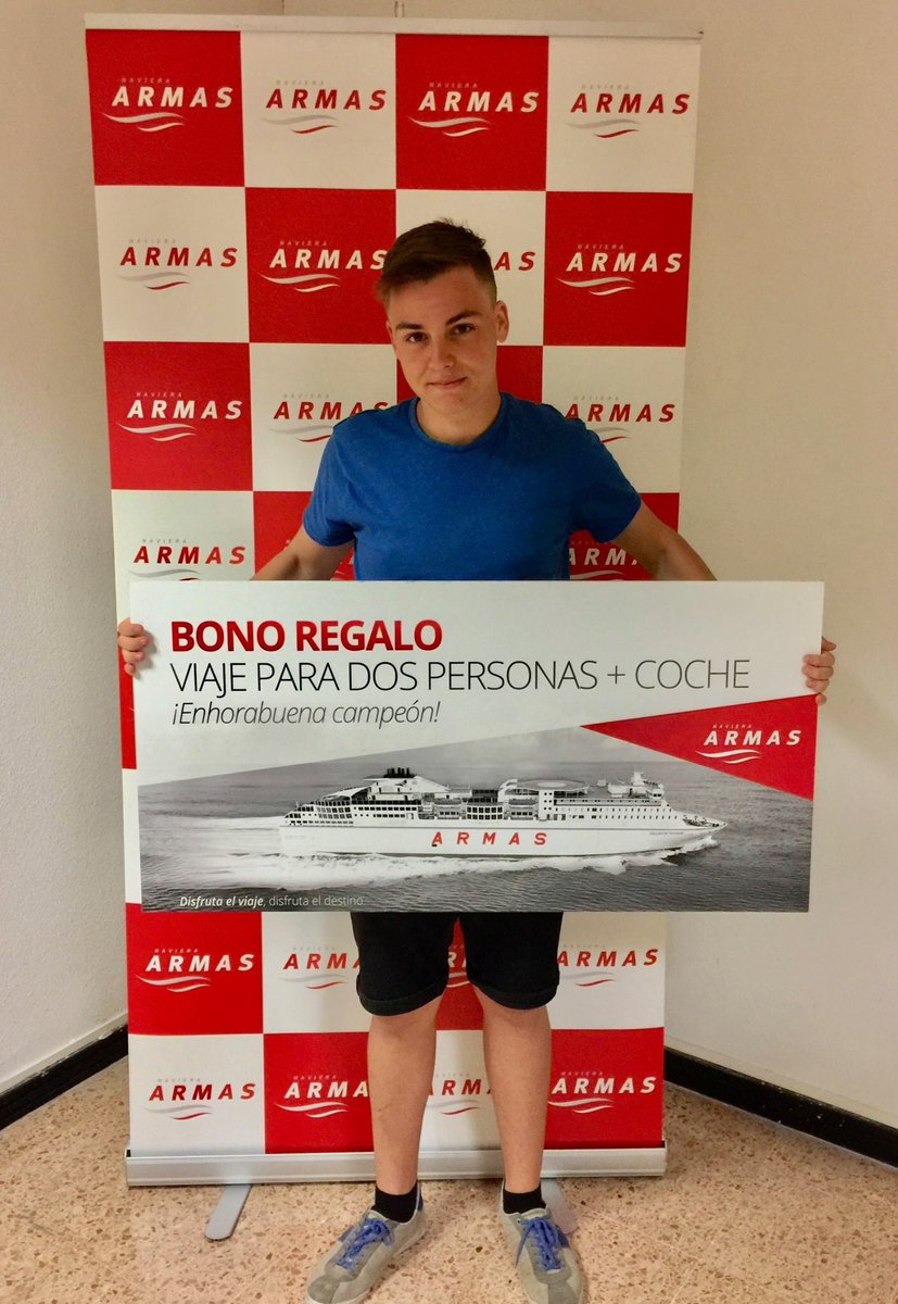 GCTriatlon's tweet photo. ¡Ya tenemos a los afortunados!

🛳@LineasArmas ha sorteado cinco bonos entre las personas que han colaborado codo con codo con la organización.

🥇Los ganadores del bono regalo que incluye pasajes para dos personas, trayectos entre islas, más el coche, son (1)⬇️: https://t.co/9I6M930ICp