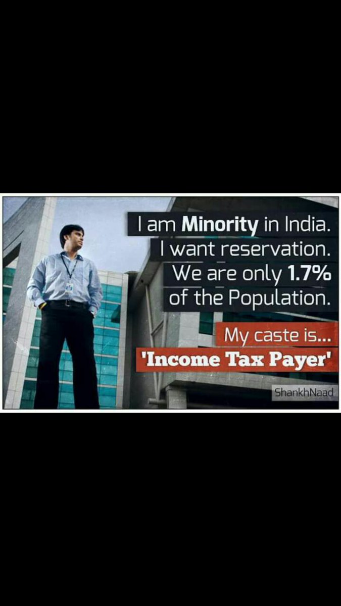 pertassedvixen's tweet photo. #minority
#IncomeTax 
#India https://t.co/AOEchLMDuY