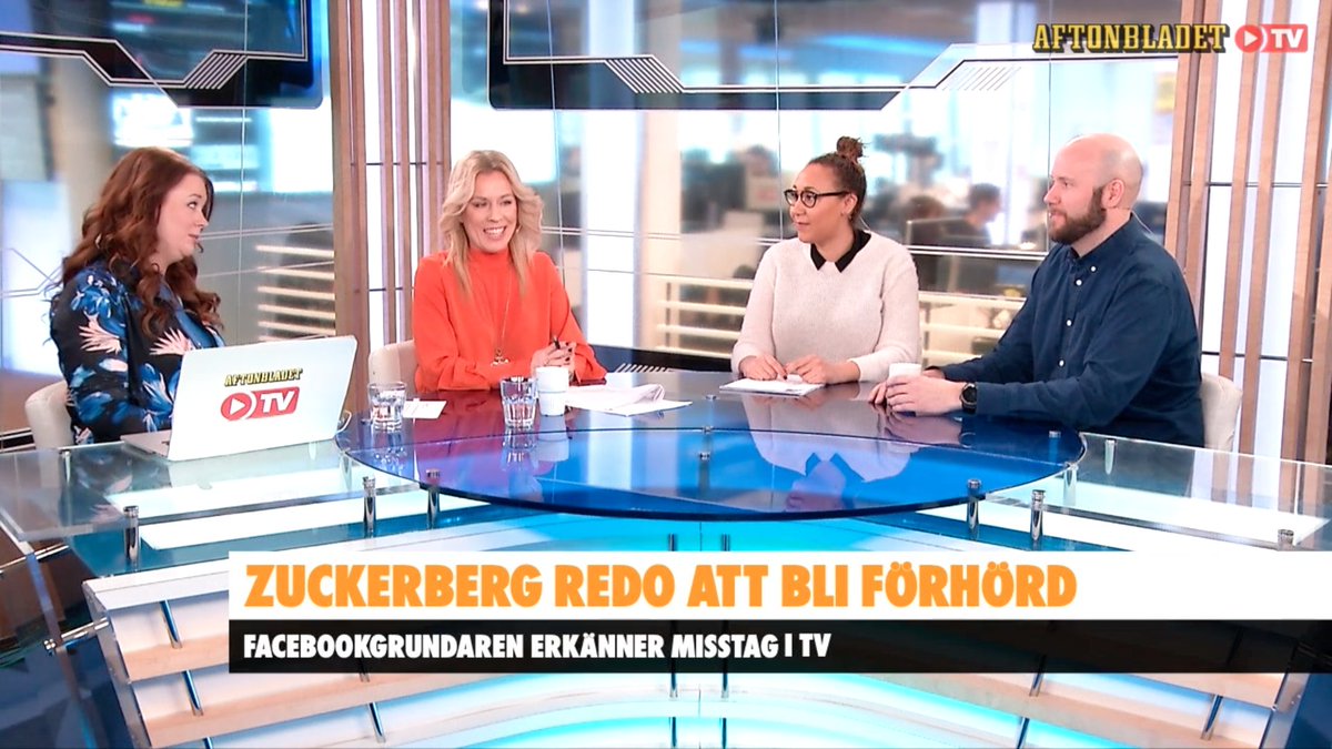 Imorse besökte vår omvärldsbevakare <a href="/fredrikwass/">Fredrik</a> studion hos <a href="/ABmorgon/">Aftonbladet Morgon</a> tillsammans med sociala medier-reportern Nicole Gustafsson för att prata om senaste turerna kring Facebook. Se inslaget här: tv.aftonbladet.se/abtv/articles/…