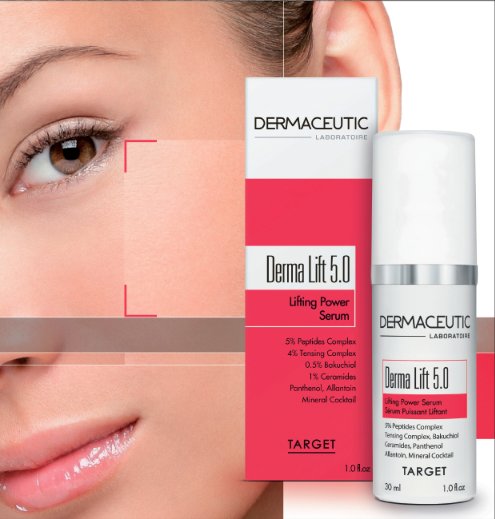 Dermaceutic's tweet photo. Apart from the lifting peptides complex, #DermaLift5.0 actives include Bakuchiol to stimulate #Collagen production & skin cell renewal. #Dermaceutic #AestheticDermatology https://t.co/hv9L8U8Tna https://t.co/l6ew0NYo8K