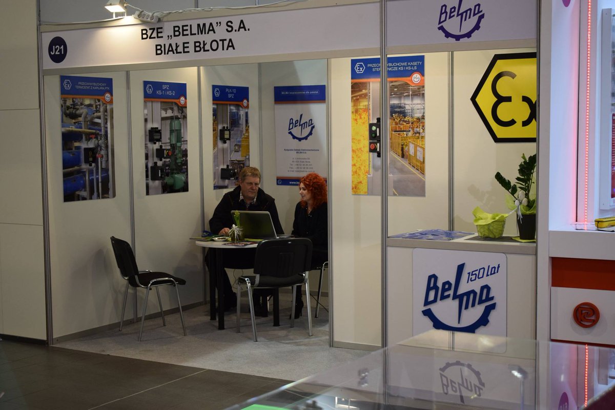 PGZ_pl's tweet photo. Tylko do piątku trwają targi #Automaticon 2018! Zapraszamy wszystkich do odwiedzenia stoiska BZE BELMA S.A. w Warszawie Expo XXI - Hala 3 Stoisko J21 #pgz #modernizujemyarmię #polskiprzemysł #industrial #automation, #robots, #software, #sensors https://t.co/jZliVbbsIM