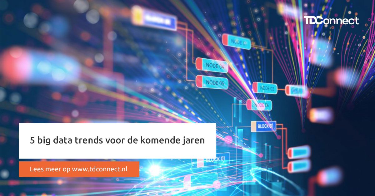 TDConnect_nl's tweet photo. Ook #MKB bedrijven gaan steeds meer gebruikmaken van #klantgegevens en informatie inwinnen over hun gedrag in de winkel of online. Bekijk de #BigData trends voor de komende jaren op https://t.co/bejEPbwoxN https://t.co/8ELpjZXL8M