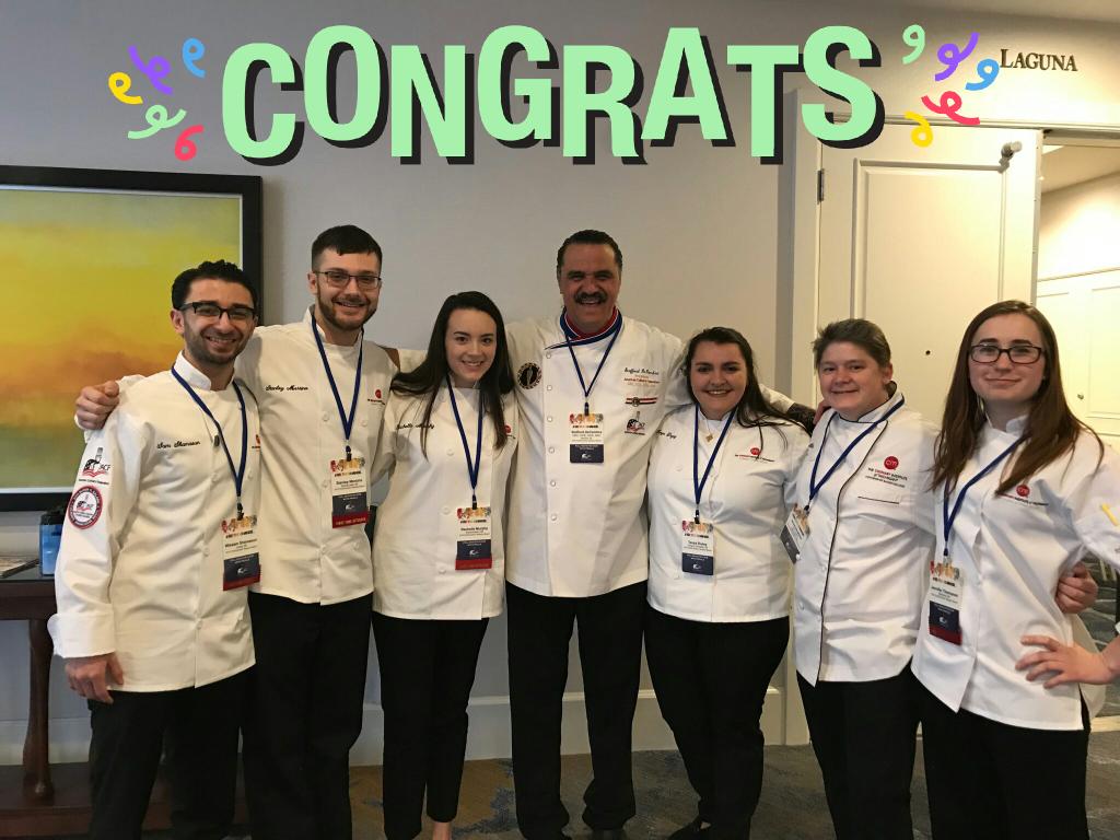 jsn_erdman's tweet photo. Congratulations to Culinary Institute of Michigan at Baker College, Central Region Knowledge Bowl Champions!!! #NewportBeach #acfchefs #chefconnect #Champs #ontoneworleans https://t.co/AHjAgEzWUK