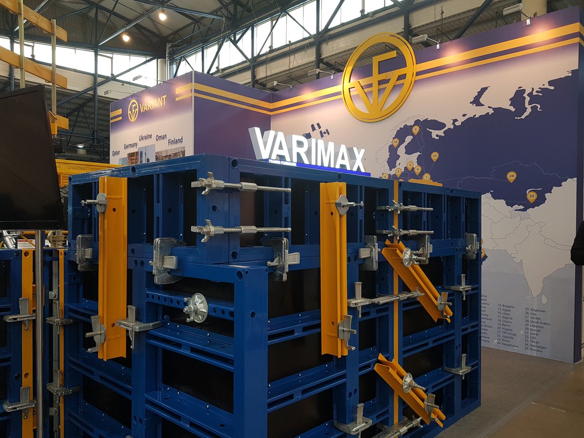 VariantFactory's tweet image. Вay before yesterday, on March 20, the largest international building exhibition InterBuildExpo 2018 was opened in Kyiv.
&quot;Variant&quot; Factory invites everyone interested to visit its exposition booth where you will be provided with the detailed information on the manufacturing range