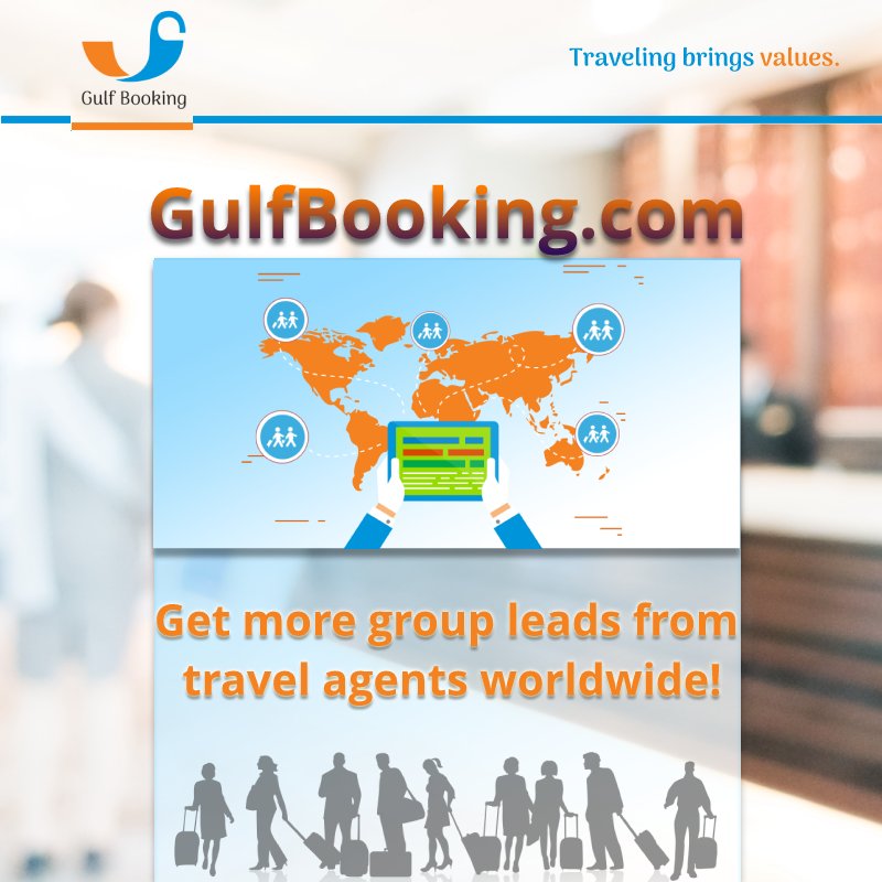 gulf_booking's tweet photo. Adding your property to https://t.co/IXdZxBLEOX will bring more group leads from #Travel Agents worldwide. Remember to list all your facilities and group #reservation policy.
#grouprequest https://t.co/3wGdLwixaZ
