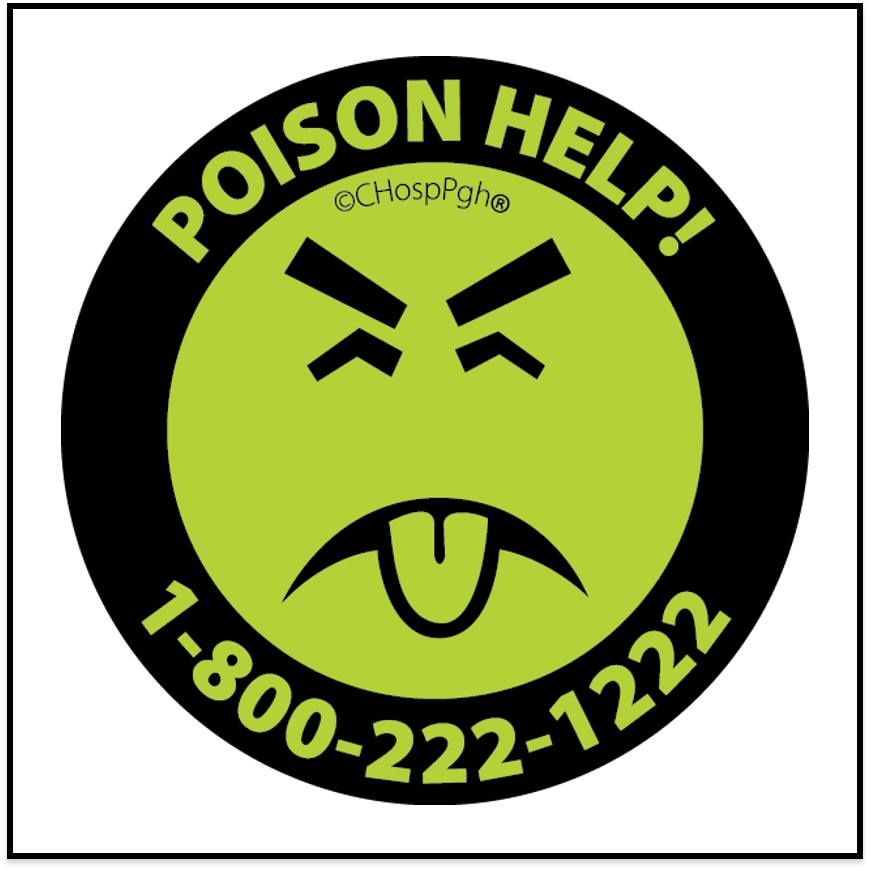 Mr. Yuk is an important symbol for Poison Prevention. Teach those who can't read to recognize Mr. Yuk and put him on all household products with a signal word. Signal words include Caution, Warning, Danger, and Danger Poison. #nationalpoisonpreventionweek #mryuk #pennstate