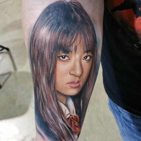 PerfectTat2's tweet photo. Tattoo of Gogo from #KillBill by Bryan Merck. https://t.co/GsNpw4BqwY