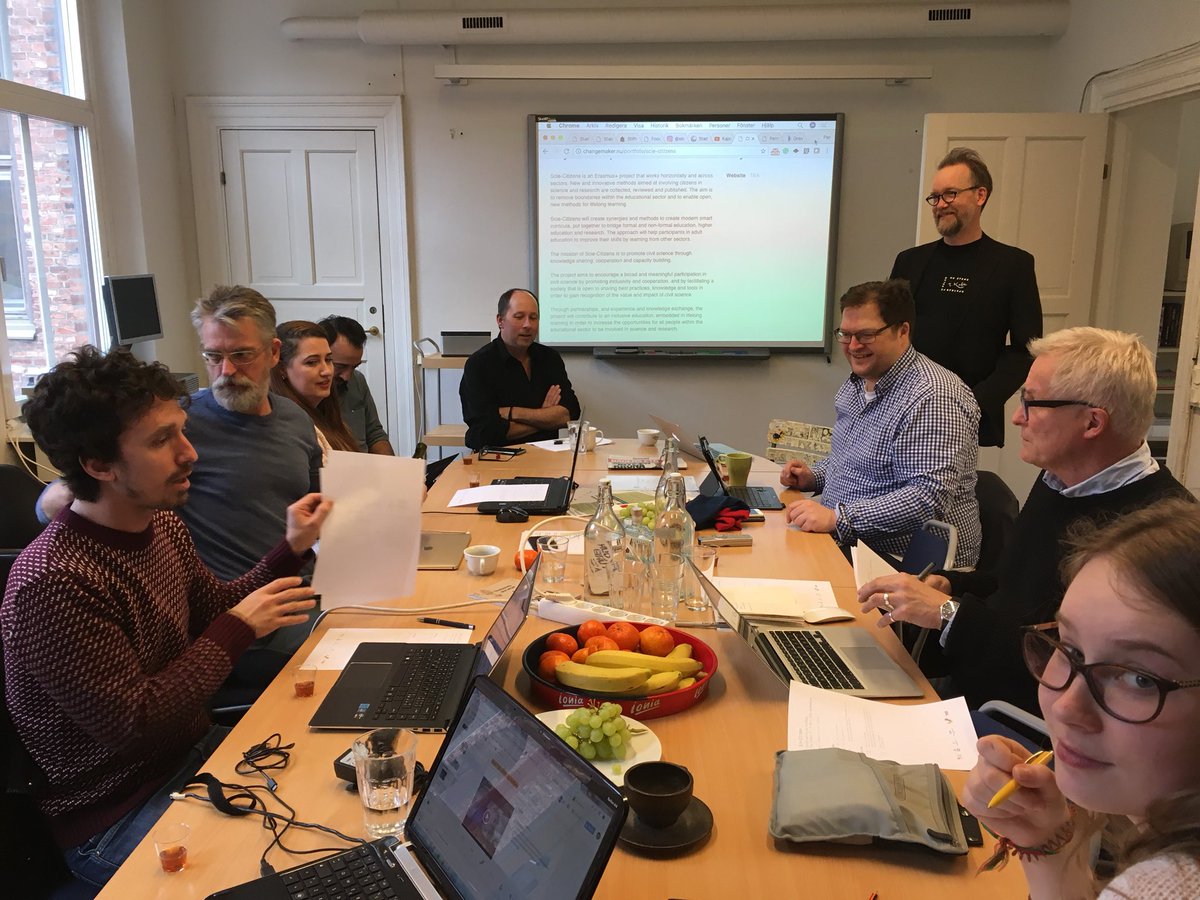 schoolraising's tweet photo. #ScieCitizens brought us to Göteborg. Here we are with our partners coming from different countries in Europe to work together for 2 days. More informations ▶️ https://t.co/K0zQwWqSRJ | #staytuned https://t.co/ToWKNYbVJV