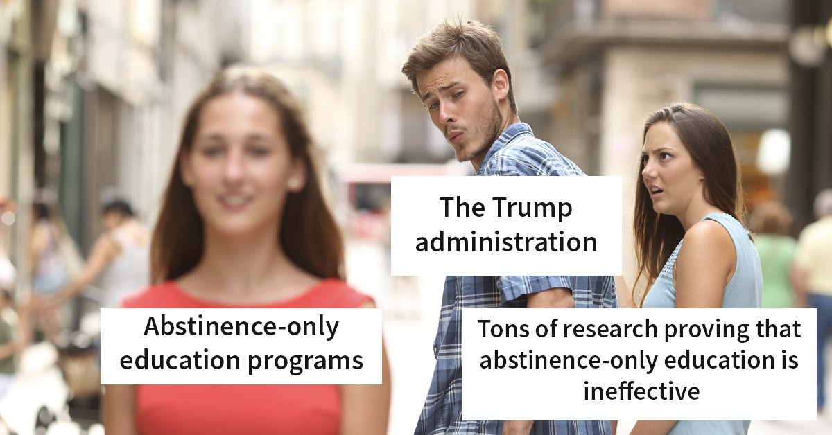 KeepBCFree's tweet photo. Putting an abstinence advocate in charge of the nation's #familyplanning program is like putting a climate-change denier in charge of the EPA. Oh, wait...

#OnControlInControl https://t.co/vL69Mk3qEh