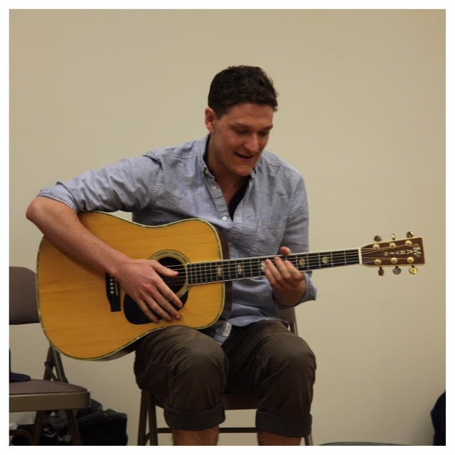 Artist_Citizen's tweet photo. #TBT to #GabrielEbert serenading us with his beautiful music and reminding us all to make really good art. https://t.co/AzCGckDVya