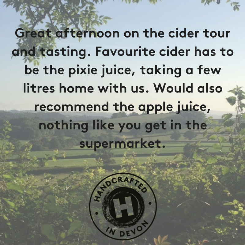 Huntscider's tweet photo. Another 5* review for our cider and Wednesday Wobbler Cider tour. Thank you 😀 #ThursdayThoughts #HuntsCider #DevonCider #hunts #Devon #Review #Whatdoyouthink #Familybusiness #Familyrun #cider #Realcidergrowsontrees #Handcrafted #lovelocal #supportlocal #Devonapples #tisproper https://t.co/neKEOAreMQ