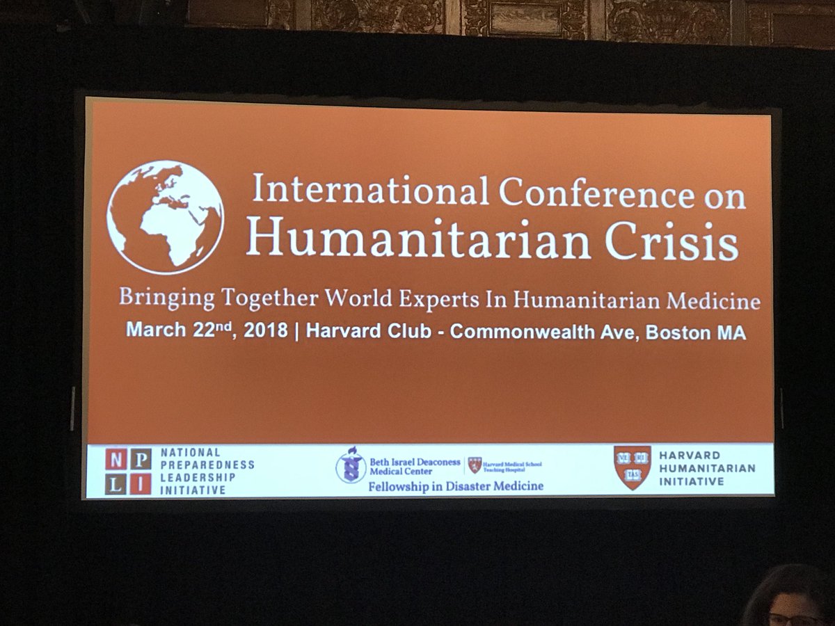 Getting my #disaster on today. Thrilled to be attending and learning from an amazing international faculty. #HarvardClub #ems