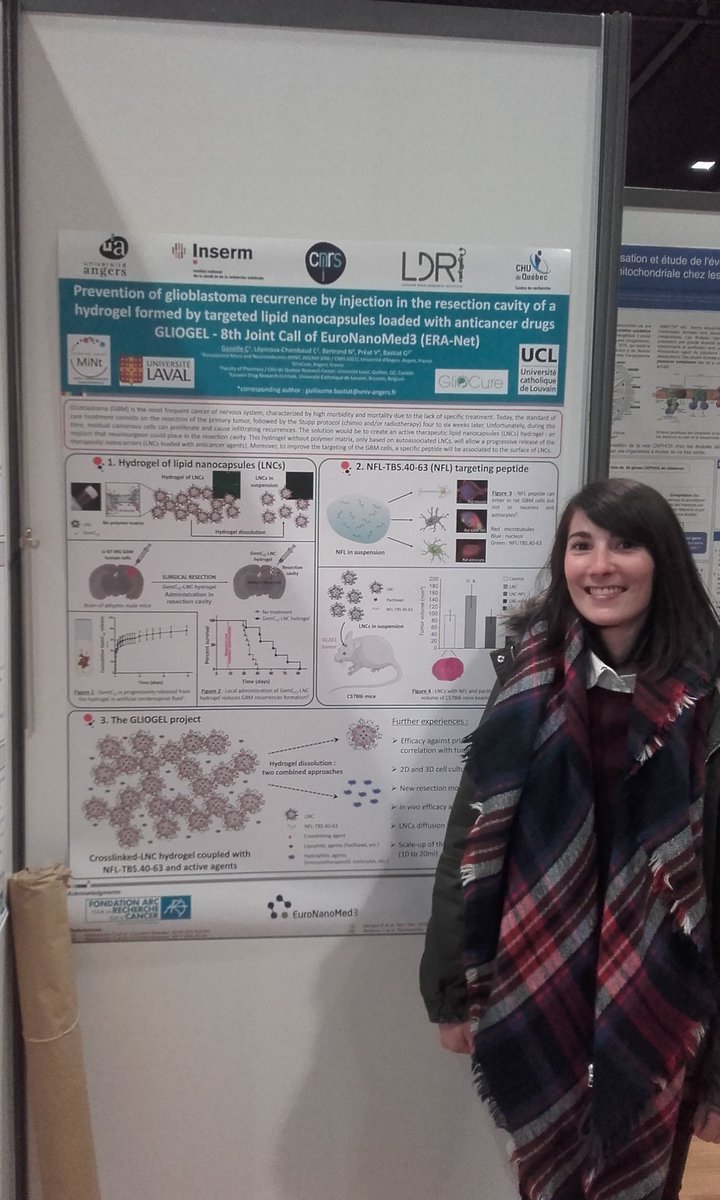 GBastiat's tweet photo. @GazailleClaire from @LabMint and her amazing poster #Gliogel #euronanomed3 at #Gen2Bio https://t.co/LK0WUL2dNt