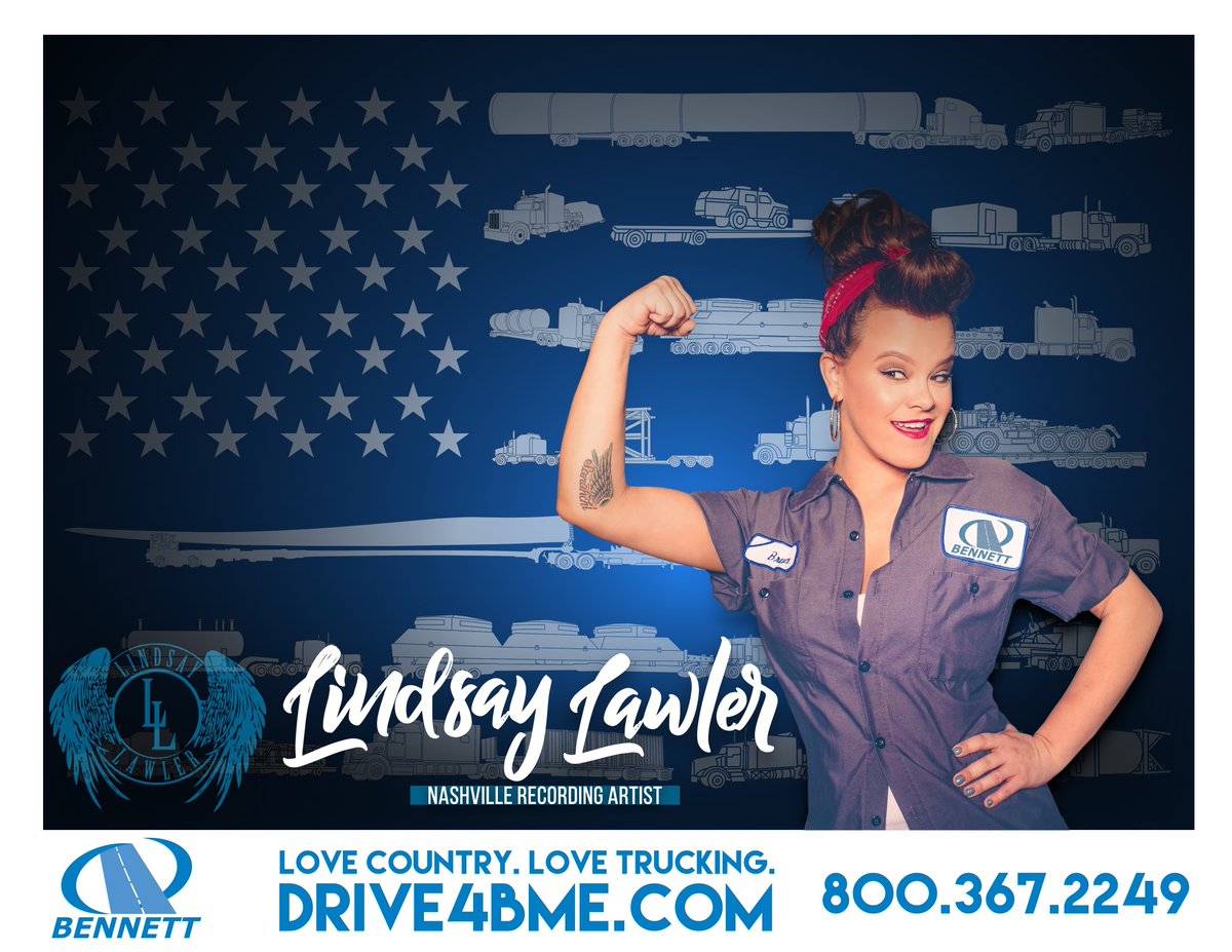 BennettFamilyCo's tweet photo. If you're attending the #MATS2018 show in Louisville, KY this week, stop by our booth #63013 Friday afternoon to get an autographed picture of Nashville recording artist @Lindsaylawler. #BetterWithBennett https://t.co/PzD4EK4uvh