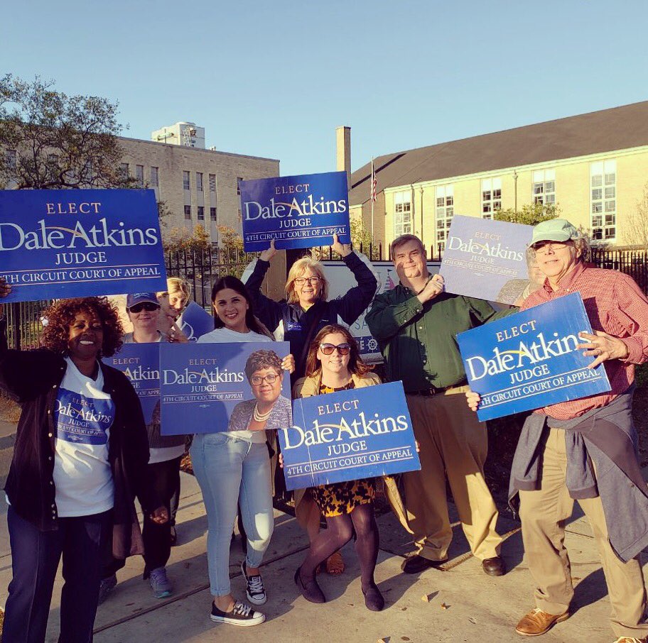 DATKINSFOR4TH's tweet photo. We’re Election Day ready! March 24th is this Saturday. Join Team DNA in support of DALE N. ATKINS for JUDGE of the LOUISIANA FOURTH CIRCUIT COURT OF APPEAL!!! #Vote4Dale #1onTheBallot ✔️ https://t.co/shBenL0qC3