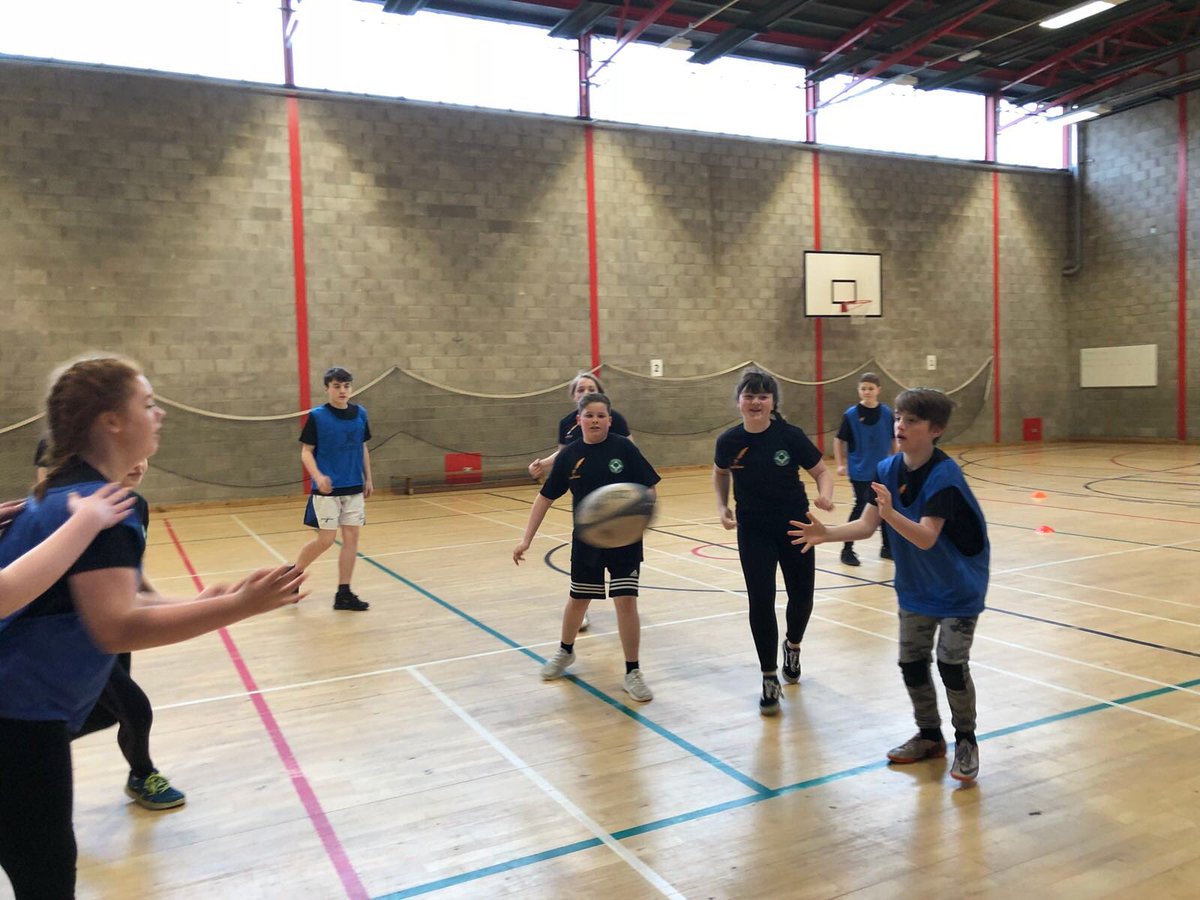 FergusScott2's tweet photo. Delighted to have launched our first ever School of Rugby @BalernoSchool this morning!  Big thanks to @benjcairns coming in to talk about past playing experiences and links with @ChieftainsRC.  Exciting times ahead! @BalernoCHSHT @RugbySco @scotrugbycoach #SOR #drivingthegame https://t.co/FEbjLQbY85
