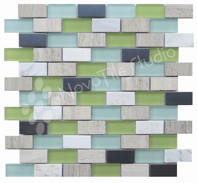 Stunning #Marble, #StainlessSteel and #Glass #Mosaics #MosaicTiles #tiles #backsplash #kitchen #Bathroom #diy #HomeDecor #HomeImprovement #HomeDesign #HomeRemodeling #remodeling #kitchendesign #kitchenremodel #NovoTileStudio novotilestudio.com Model: SICILIA-MX001