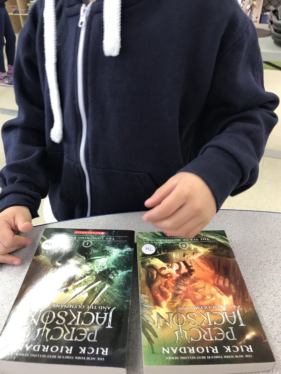 ToniMcCann2's tweet image. So cool that the first thing a student wants to talk about as soon as he gets in the class is how much he loves this book series!! Why he loves it? I feel just like Percy! #studentchoice #motivationtoread #olflearns @olftcdsb