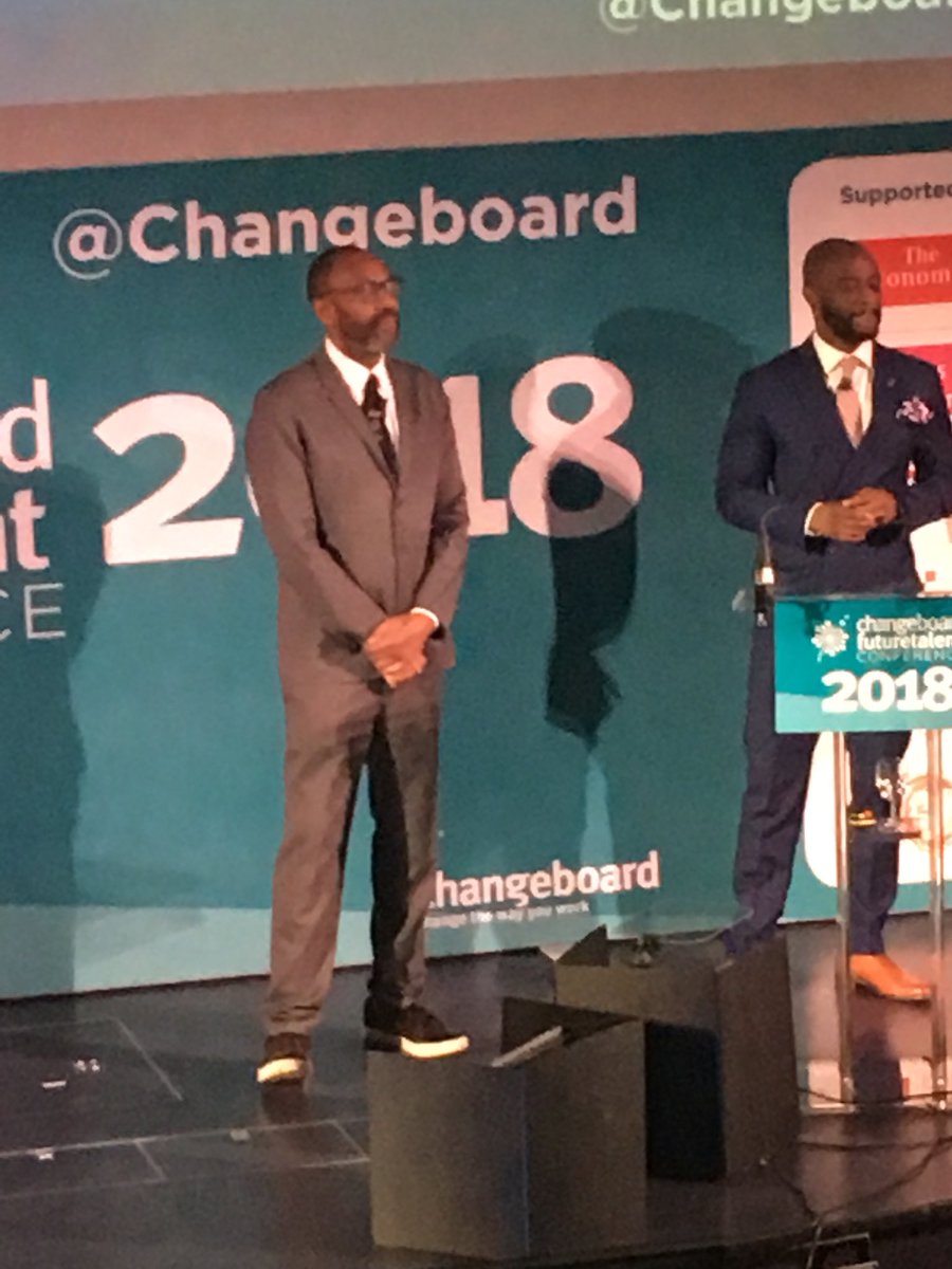 Sir Lenny Henry- using fantastic humour to get the point across about diversity, inclusion and representation #ChangeboardFT