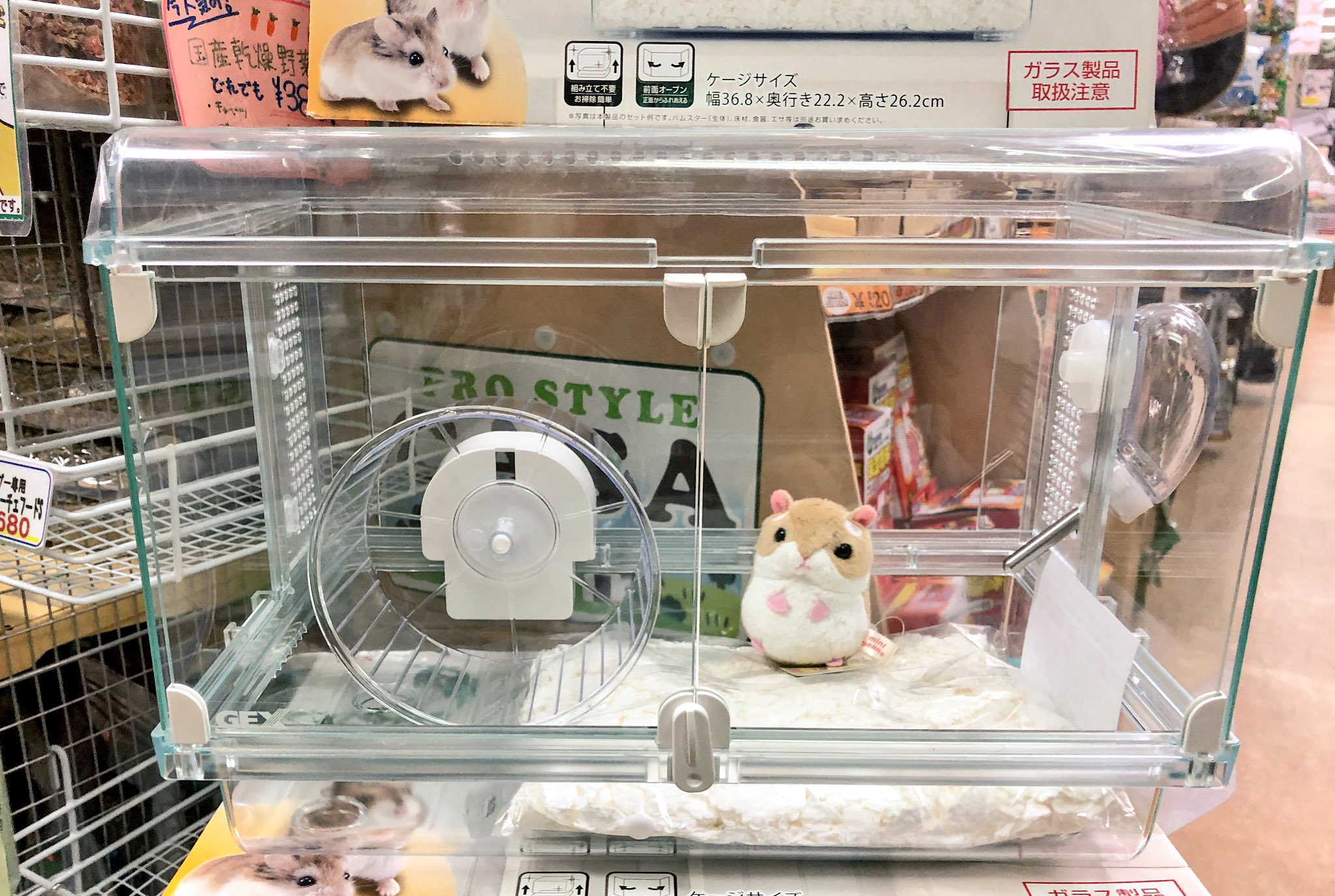 ペポニ インター店 オールクリア 中が見やすく お部屋にも馴染む 新作ハムスターケージが到着です ハムちゃんをオシャレに飼いたい方 必見です T Co W0lm53ua Twitter