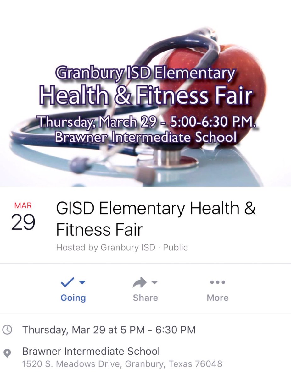 janechiles4's tweet photo. Health &amp; Fitness Fair 2018 hosted at Brawner Intermediate! Let's have a great turn out AES!❤️#WeloveAES @ActonElementary https://t.co/zKBBAHiJxs