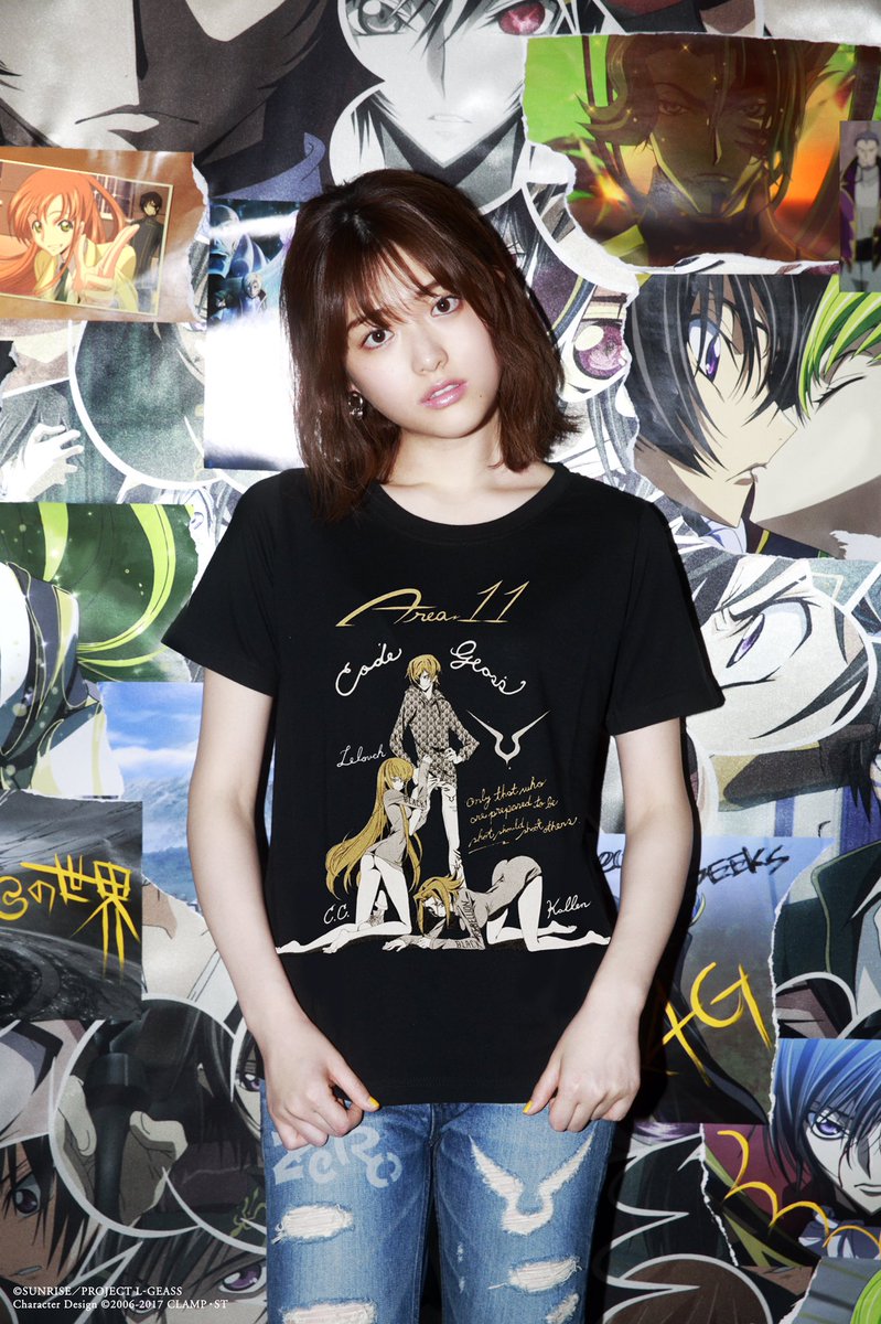 R4g Official Twitter પર お待たせ致しました コードギアス描き下ろしコーデになります シンプルにまとめた描き下ろしを中心としたコーデ 公式ならではのデザイン力と松村さんの良さが存分に発揮されている自信作です Oo 購買情報はもう少々