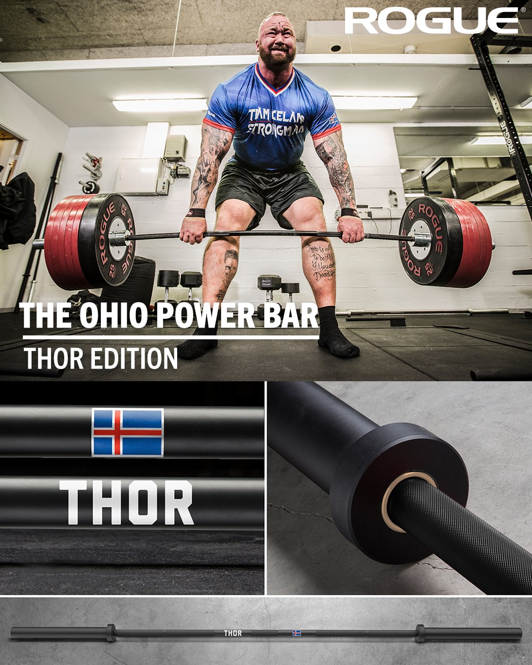 Rogue Fitness on X The Rogue Ohio Power Bar Cerakote THOR Edition just dropped Available in 45LB and 20KG. ThorBjornsson https t eB8GkJ1hQq https t L7AR6vTj2x X