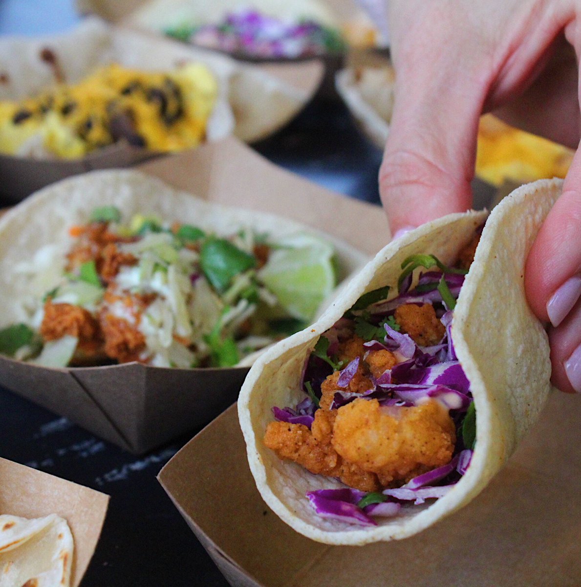 RustyTaco_MN's tweet photo. Kick off your weekend right with our Baja Shrimp Taco #tacos #rtaco #Lent2018 https://t.co/ezRWgkNHeL